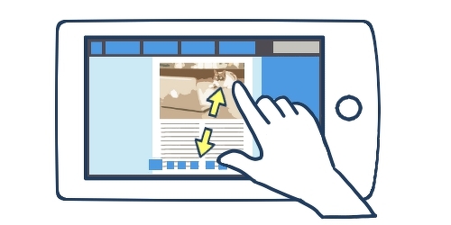 シャープ複合機の大型操作パネル